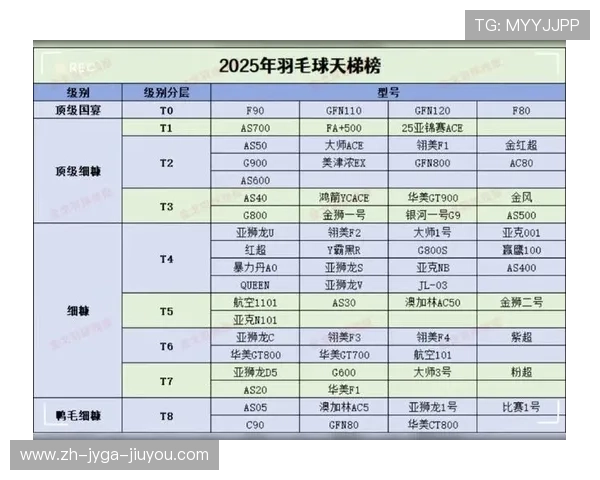 羽毛球型号大全 羽毛球型号大全
